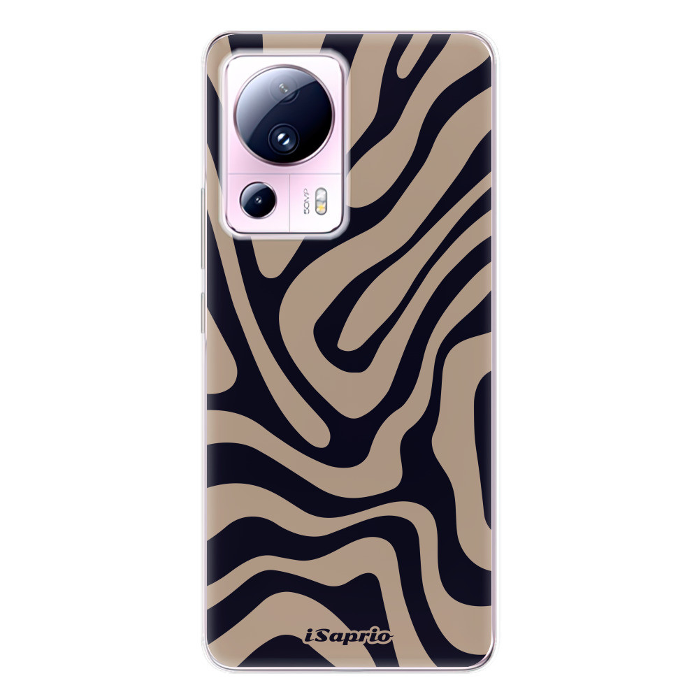 Odolné silikónové puzdro iSaprio - Zebra Black - Xiaomi 13 Lite