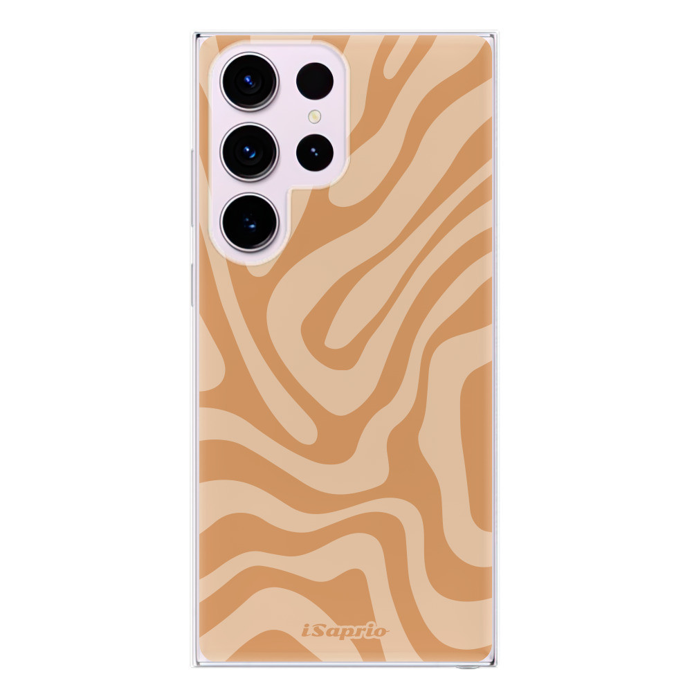 Odolné silikónové puzdro iSaprio - Zebra Orange - Samsung Galaxy S23 Ultra