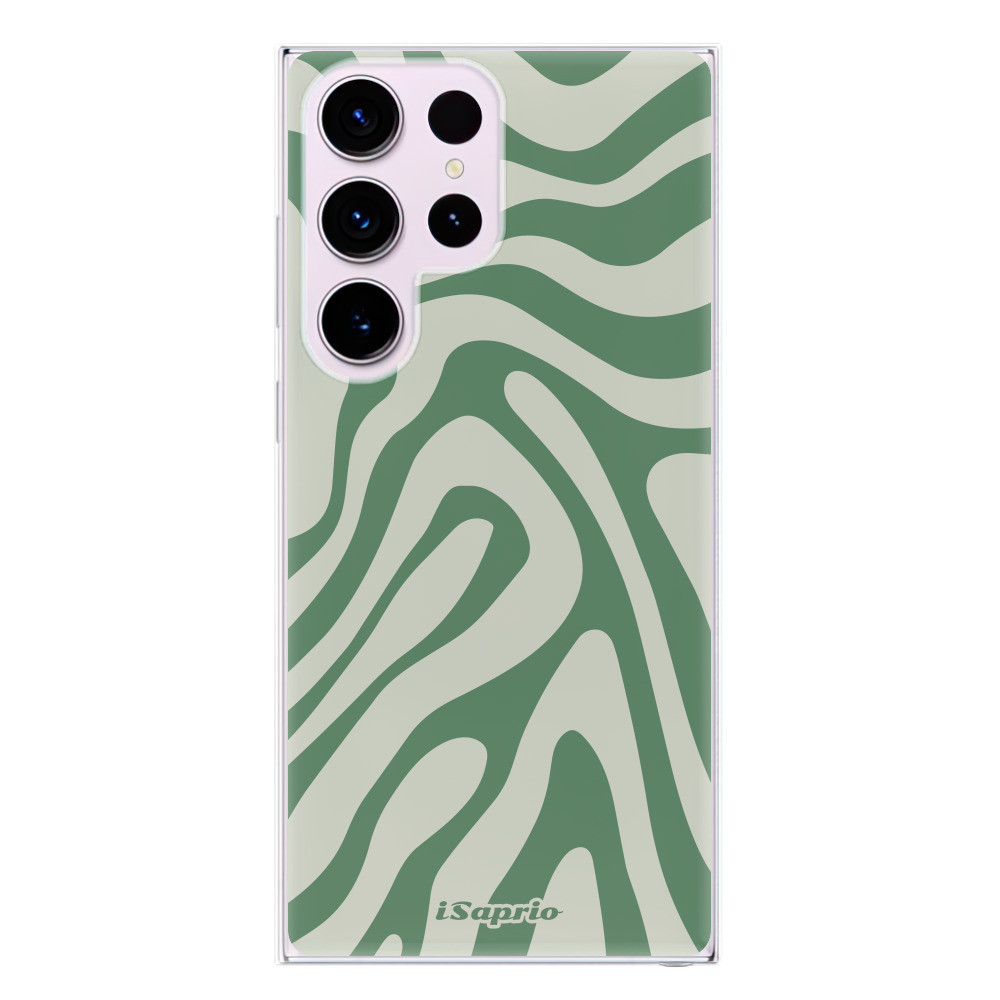 Odolné silikónové puzdro iSaprio - Zebra Green - Samsung Galaxy S23 Ultra