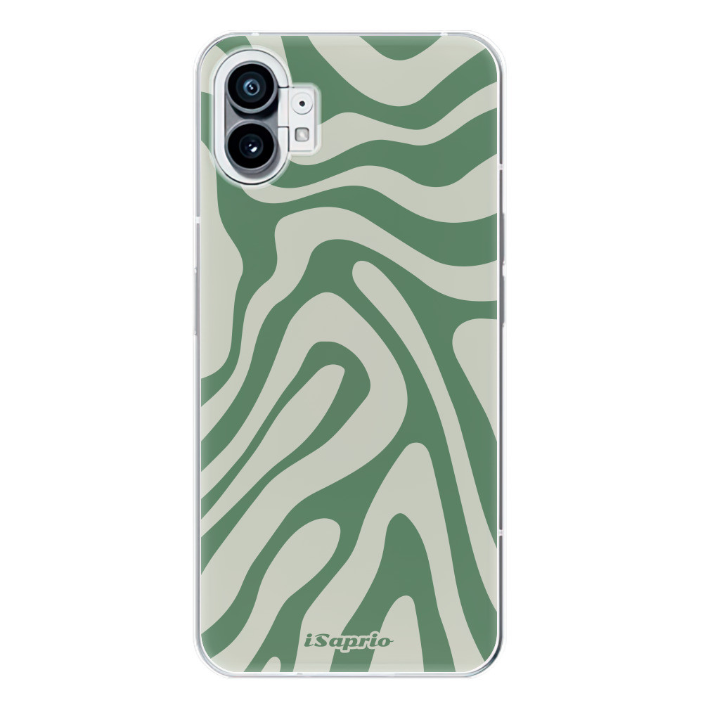 Odolné silikónové puzdro iSaprio - Zebra Green - Nothing Phone (1)