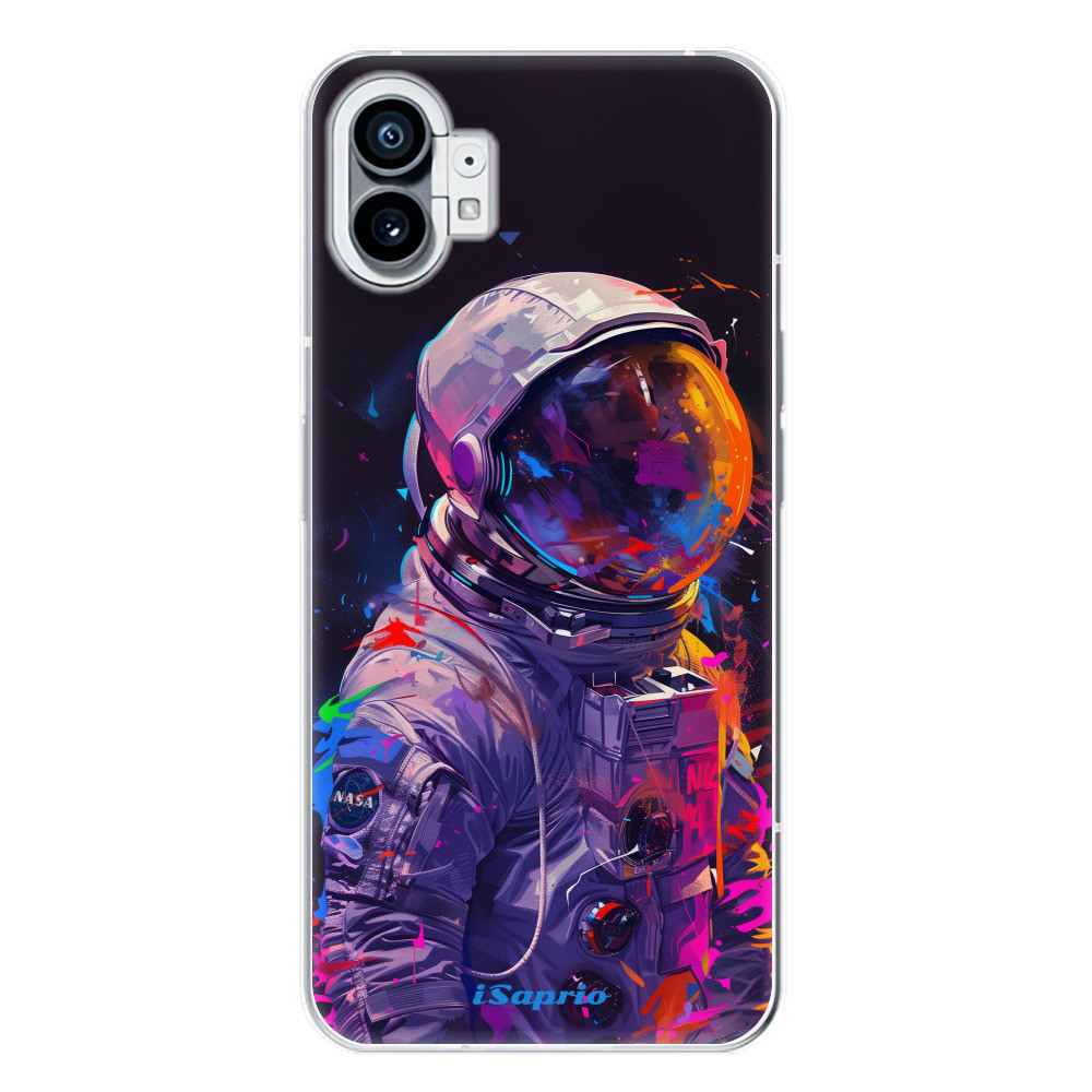 Odolné silikónové puzdro iSaprio - Neon Astronaut - Nothing Phone (1)