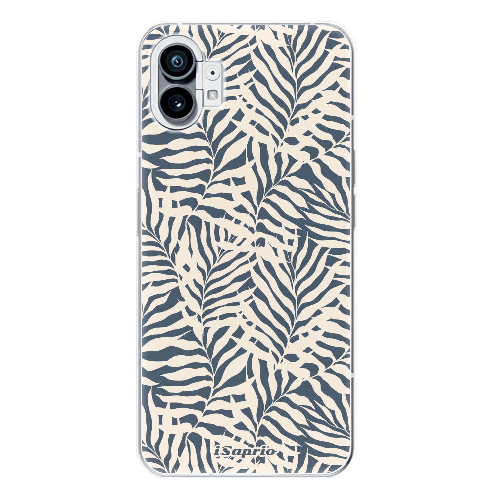 Odolné silikónové puzdro iSaprio - Blue Palms - Nothing Phone (1)