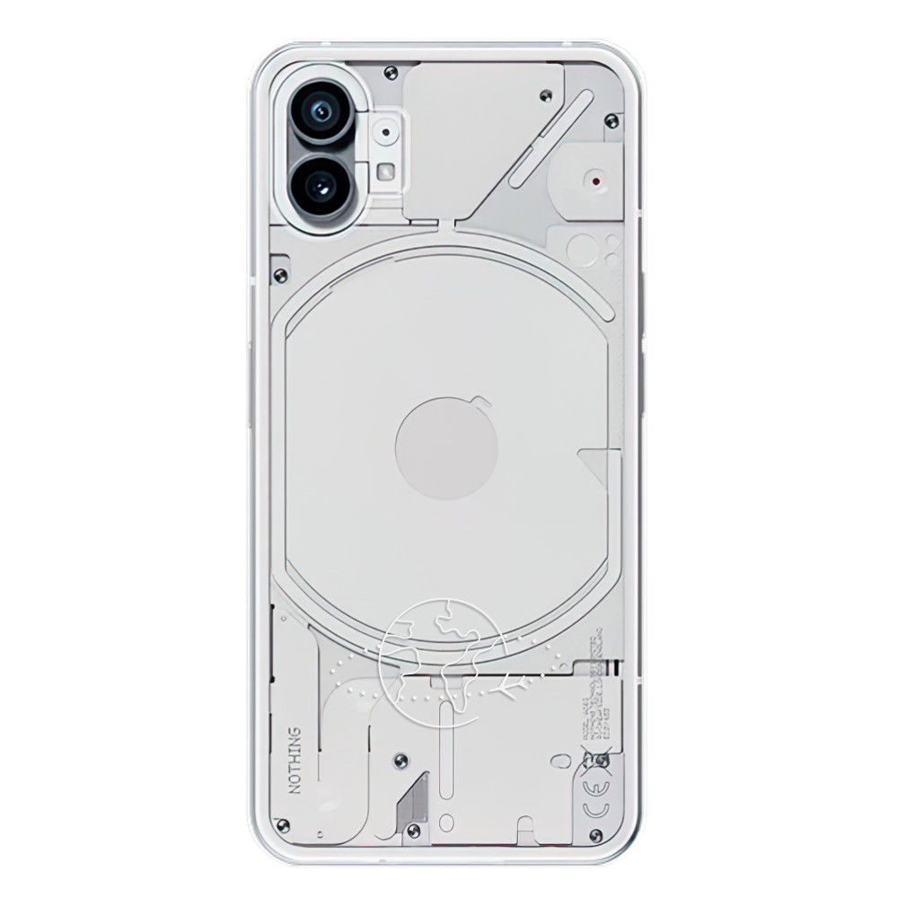 Odolné silikónové puzdro iSaprio - čiré - Travel - Nothing Phone (1)