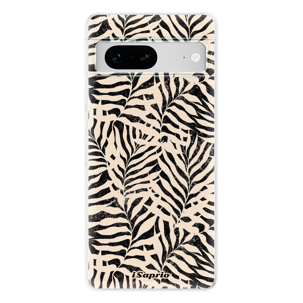Odolné silikónové puzdro iSaprio - Dark Palms - Google Pixel 7 5G