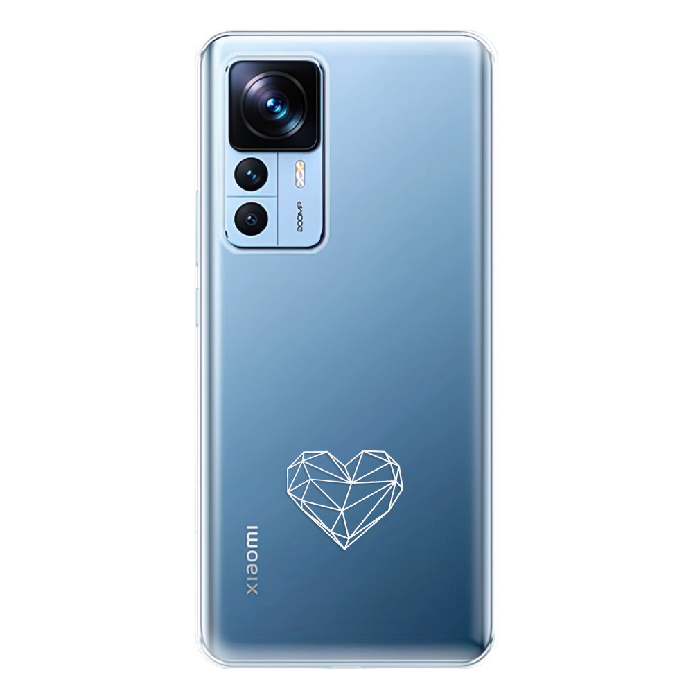 Odolné silikónové puzdro iSaprio - čiré - Digital Love - Xiaomi 12T / 12T Pro
