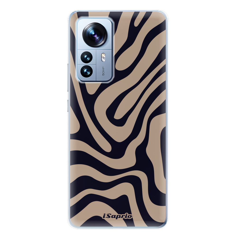 Odolné silikónové puzdro iSaprio - Zebra Black - Xiaomi 12 Pro