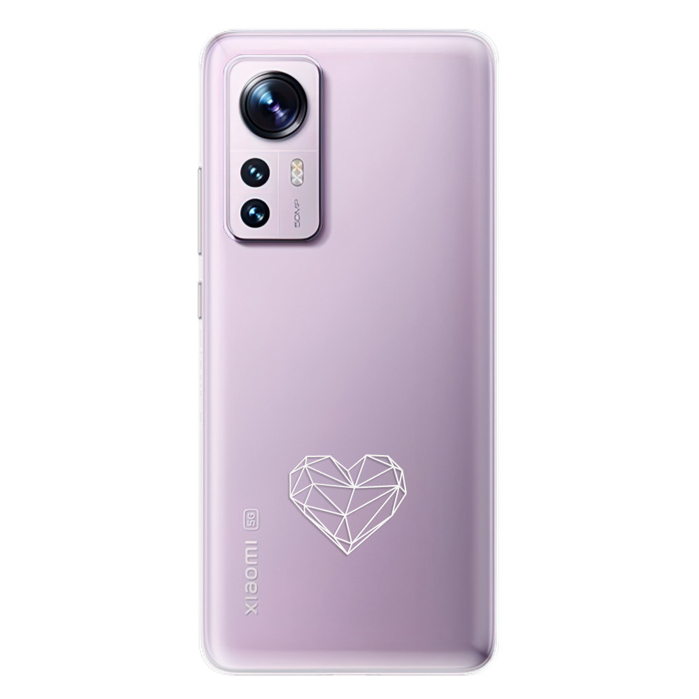 Odolné silikónové puzdro iSaprio - čiré - Digital Love - Xiaomi 12 / 12X