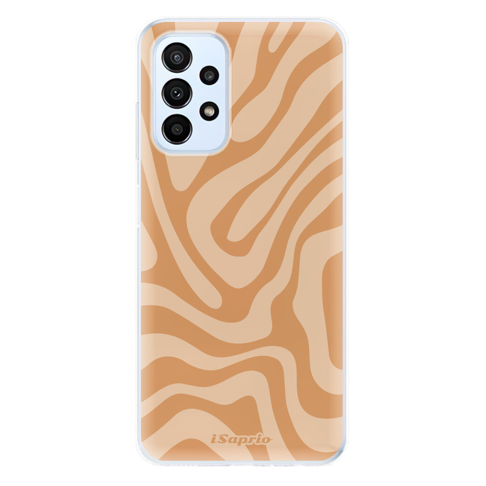 Odolné silikónové puzdro iSaprio - Zebra Orange - Samsung Galaxy A23 / A23 5G