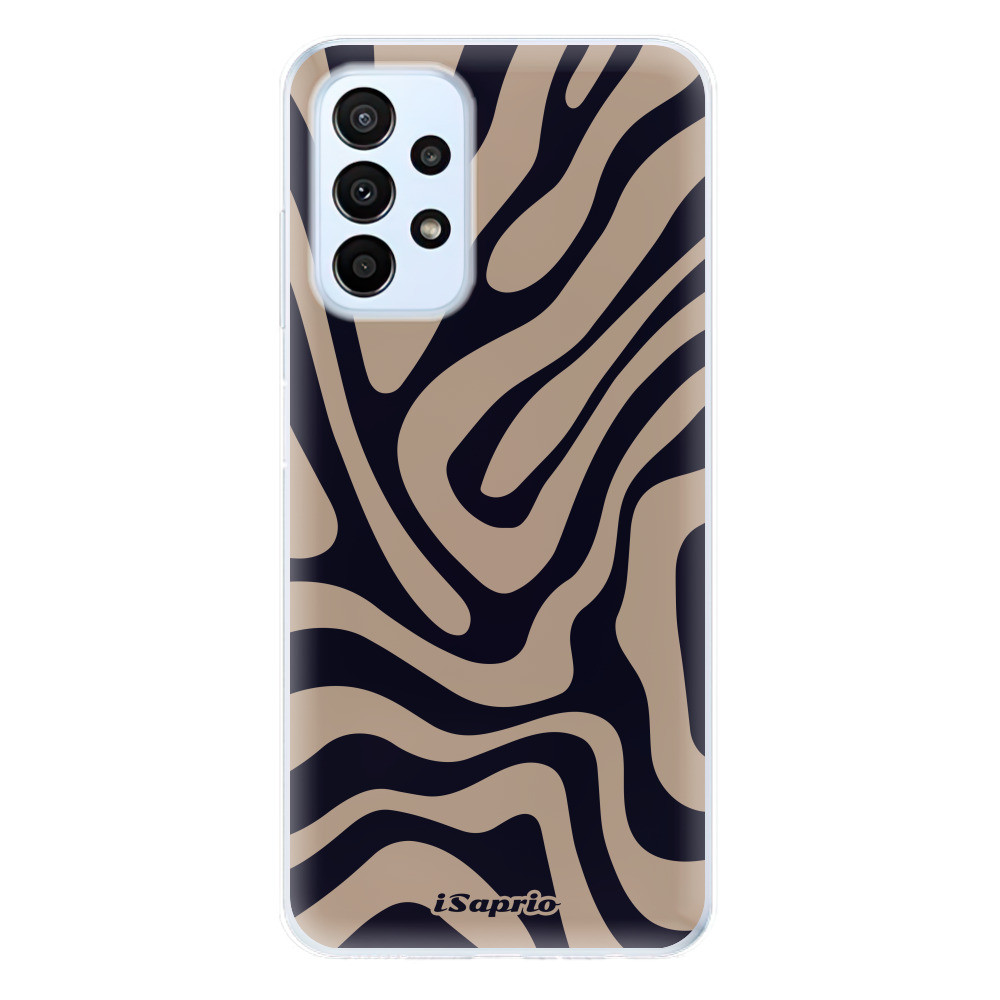 Odolné silikónové puzdro iSaprio - Zebra Black - Samsung Galaxy A23 / A23 5G