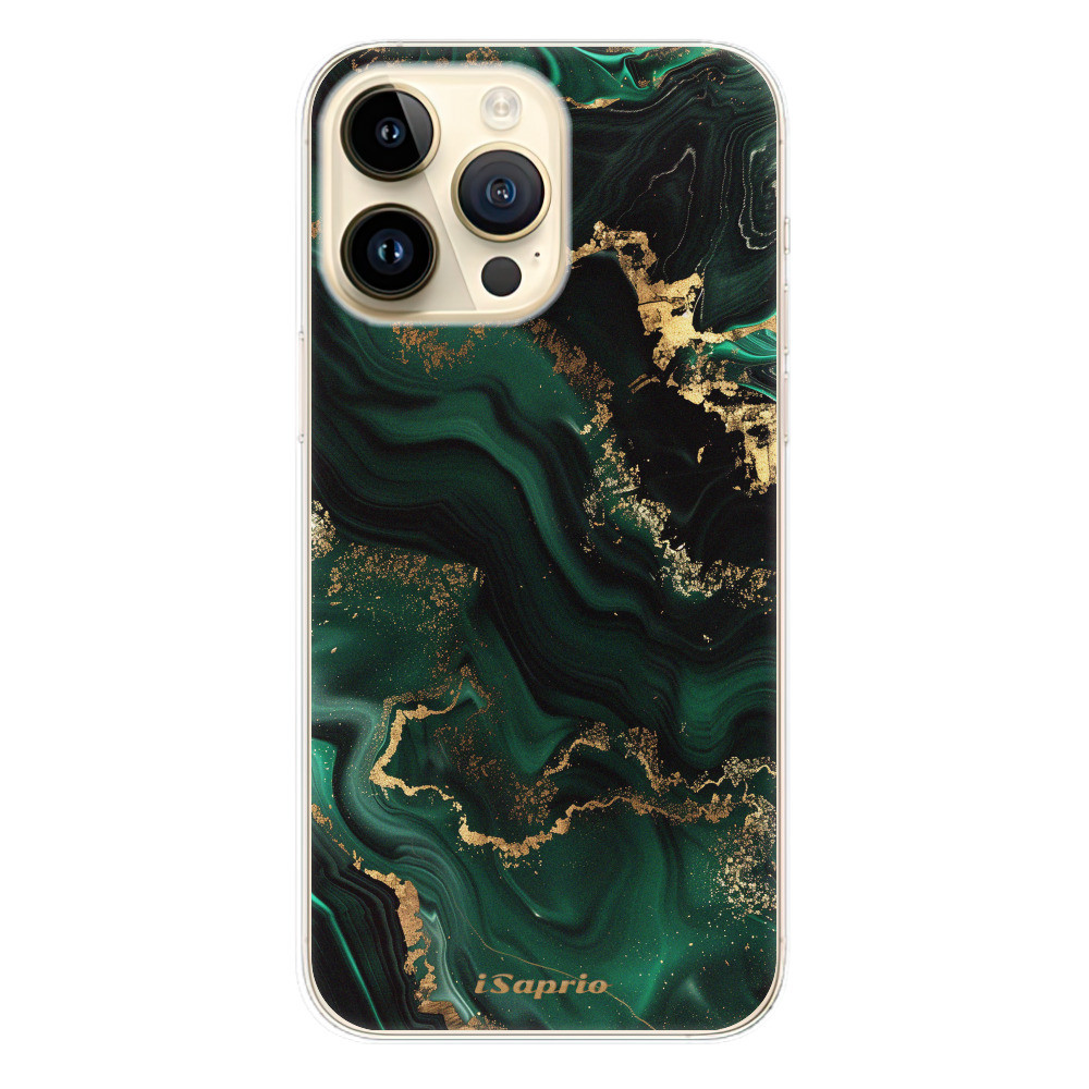 Odolné silikónové puzdro iSaprio - Emerald - iPhone 14 Pro Max