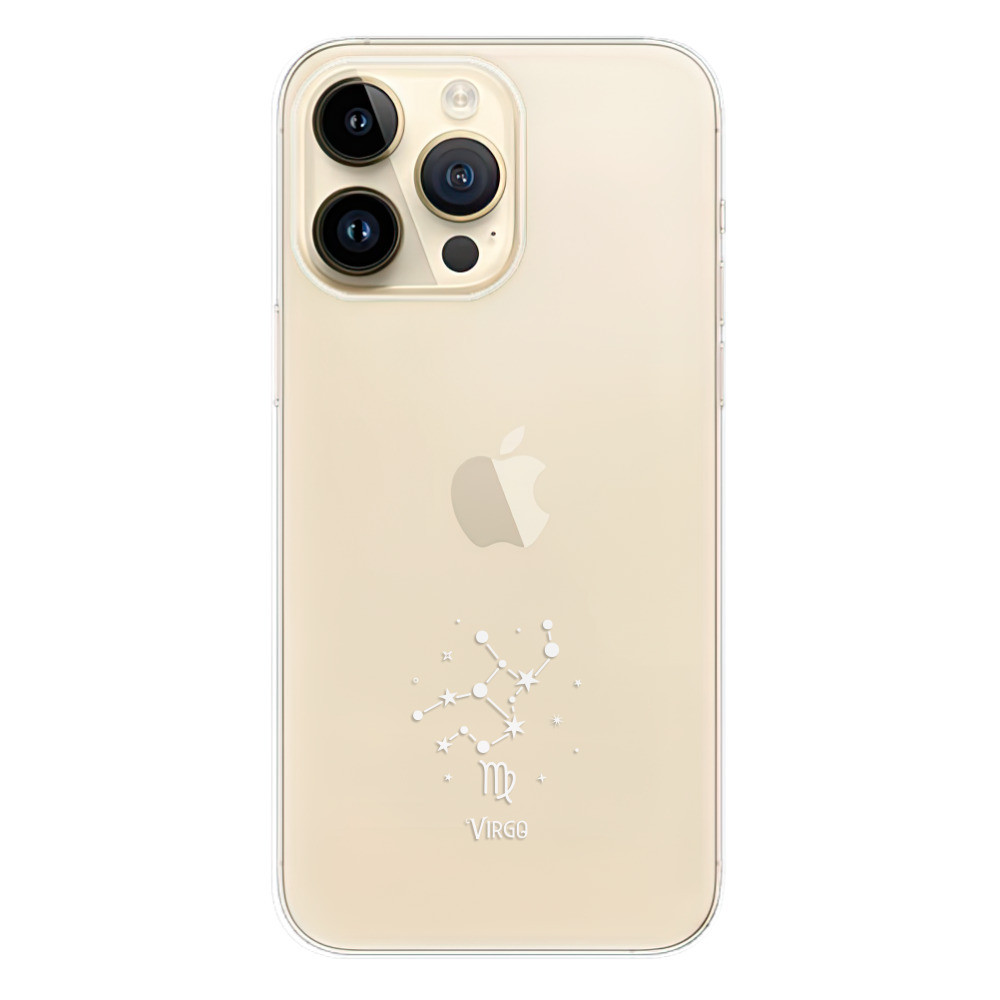 Odolné silikónové puzdro iSaprio - čiré - Panna - iPhone 14 Pro Max