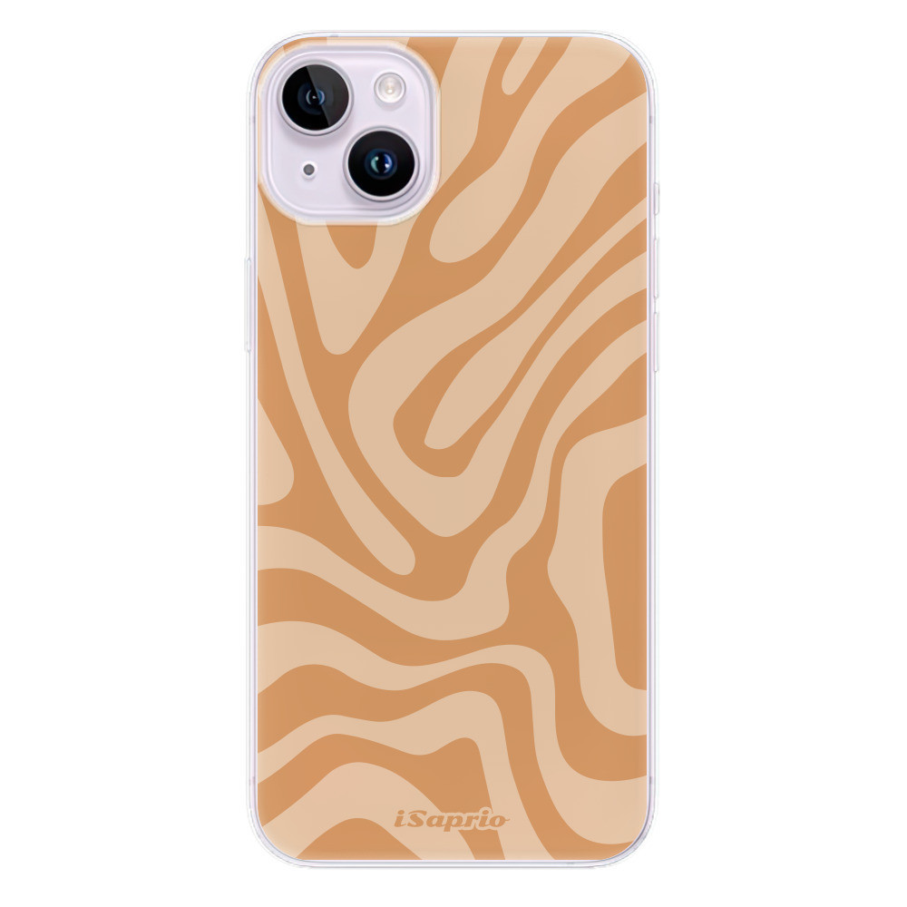 Odolné silikónové puzdro iSaprio - Zebra Orange - iPhone 14 Plus