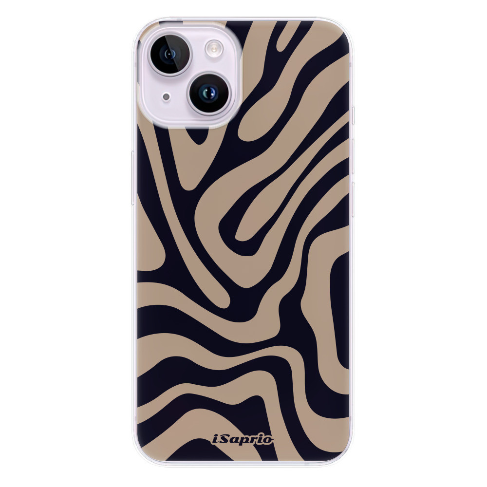 Odolné silikónové puzdro iSaprio - Zebra Black - iPhone 14