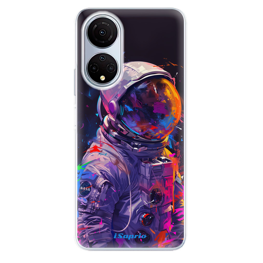Odolné silikónové puzdro iSaprio - Neon Astronaut - Honor X7