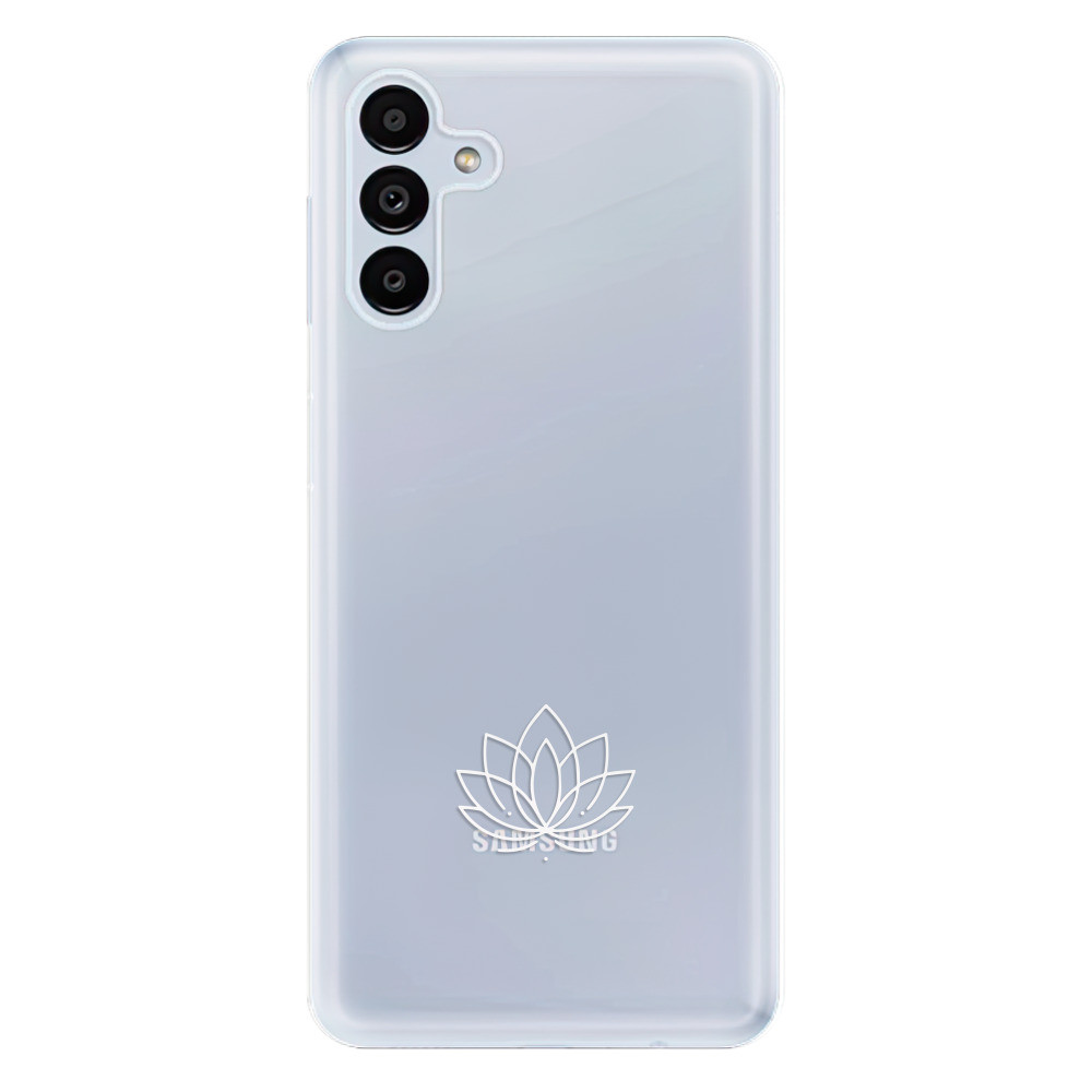Odolné silikónové puzdro iSaprio - čiré - Lotos - Samsung Galaxy A13 5G