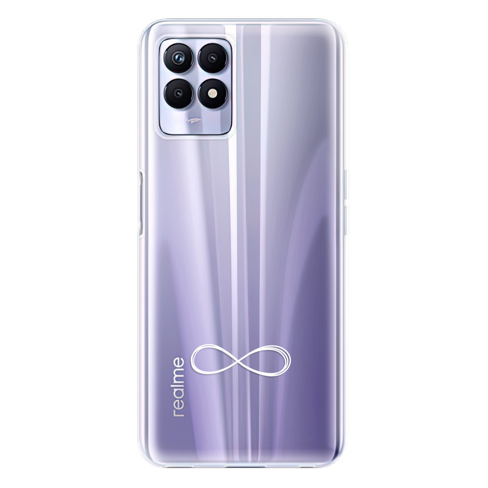 Odolné silikónové puzdro iSaprio - čiré - Infinity - Realme 8i