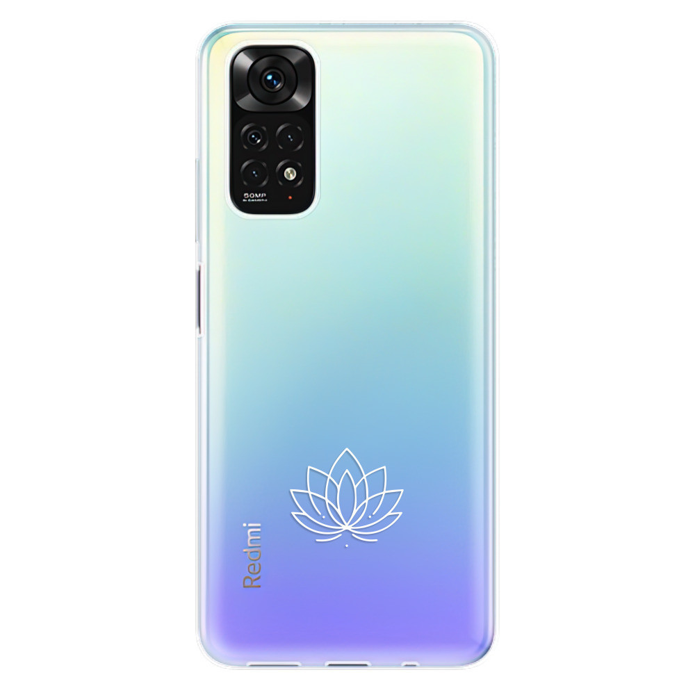 Odolné silikónové puzdro iSaprio - čiré - Lotos - Xiaomi Redmi Note 11 / Note 11S