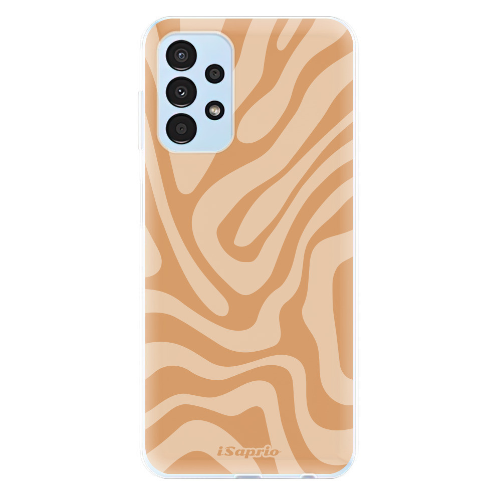 Odolné silikónové puzdro iSaprio - Zebra Orange - Samsung Galaxy A13