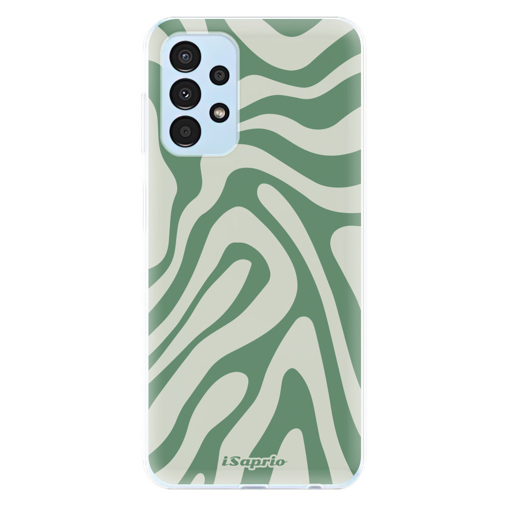 Odolné silikónové puzdro iSaprio - Zebra Green - Samsung Galaxy A13