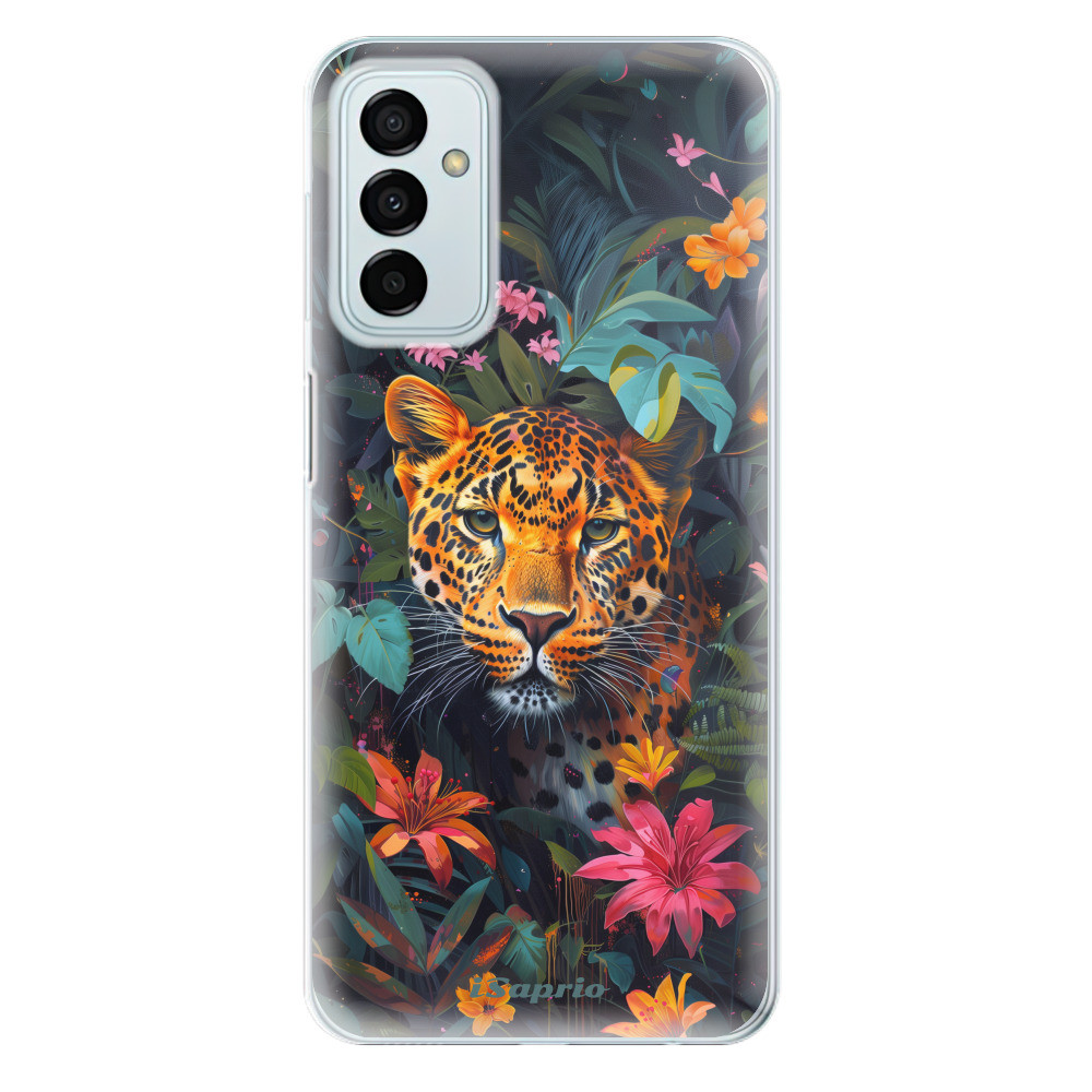 Odolné silikónové puzdro iSaprio - Flower Jaguar - Samsung Galaxy M23 5G