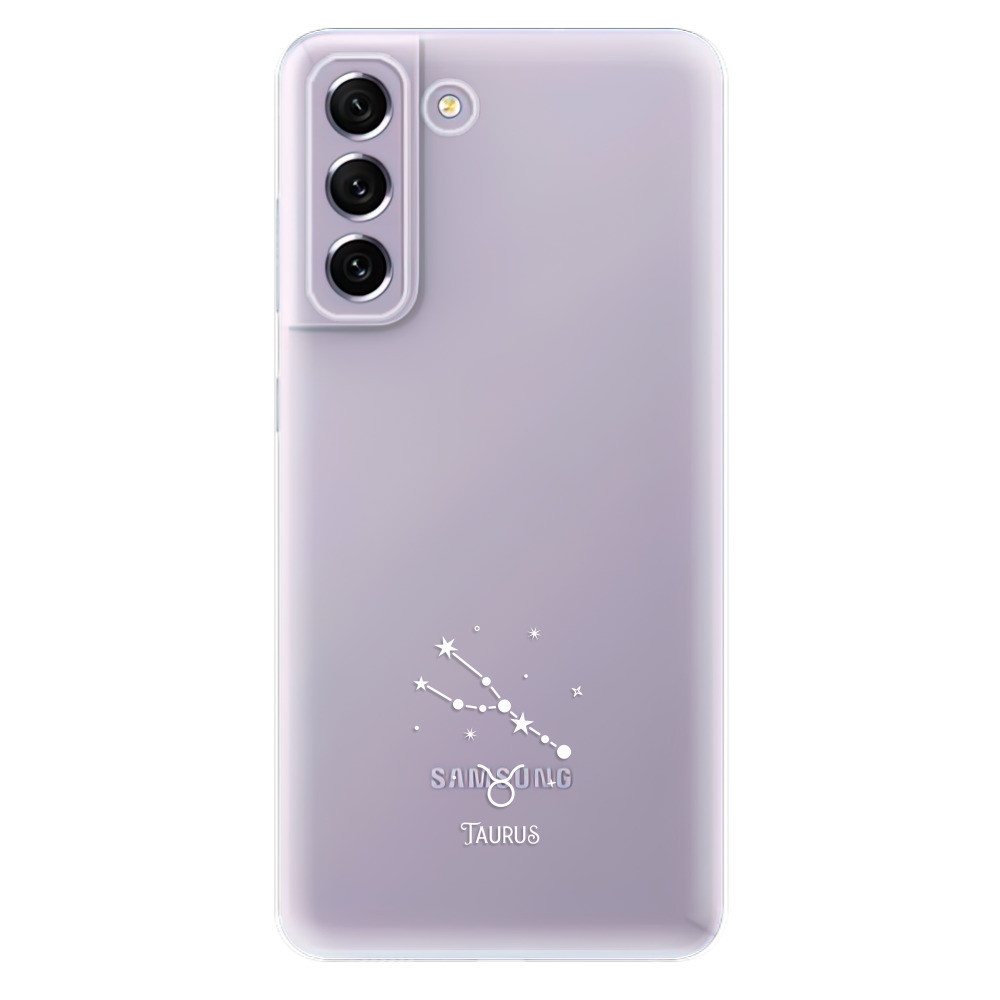 Odolné silikónové puzdro iSaprio - čiré - Býk - Samsung Galaxy S21 FE 5G