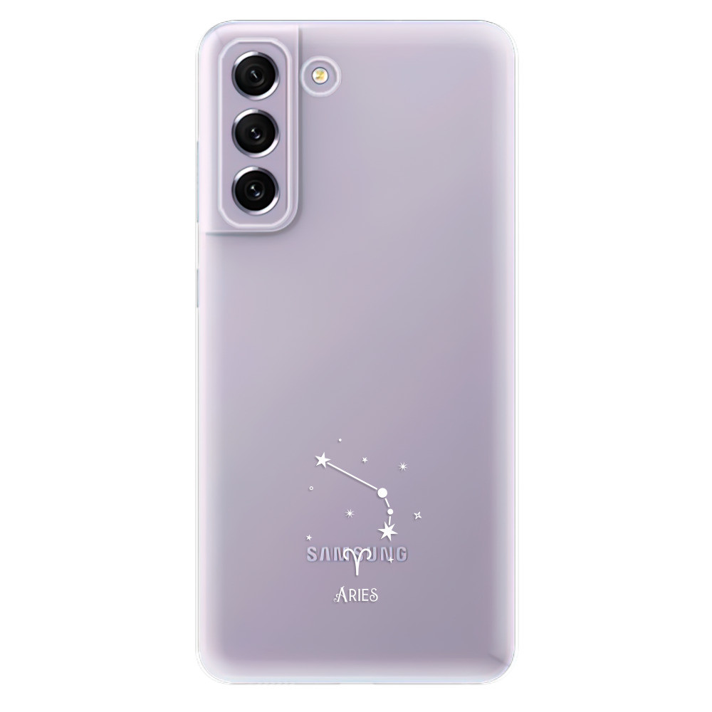 Odolné silikónové puzdro iSaprio - čiré - Beran - Samsung Galaxy S21 FE 5G