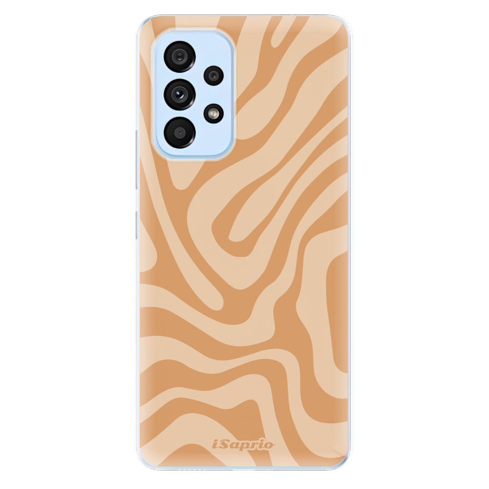 Odolné silikónové puzdro iSaprio - Zebra Orange - Samsung Galaxy A53 5G
