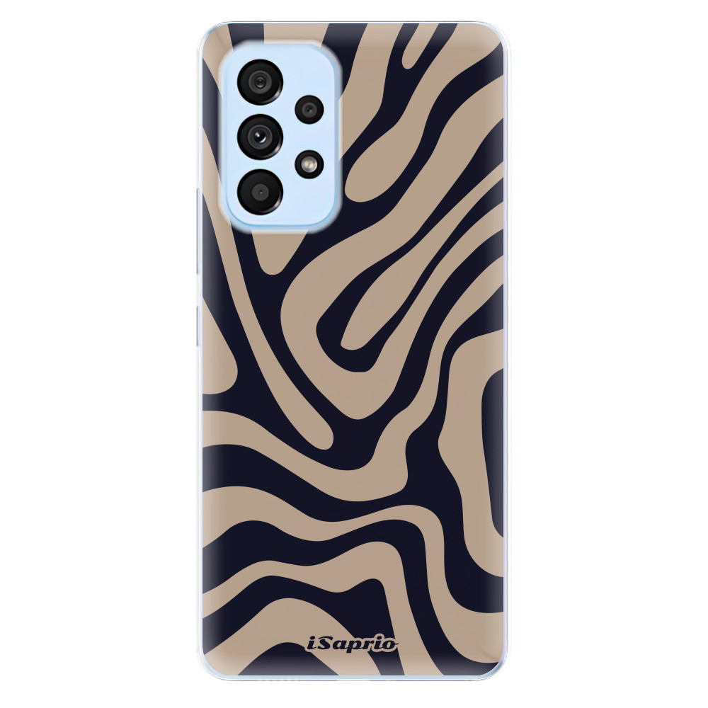 Odolné silikónové puzdro iSaprio - Zebra Black - Samsung Galaxy A53 5G