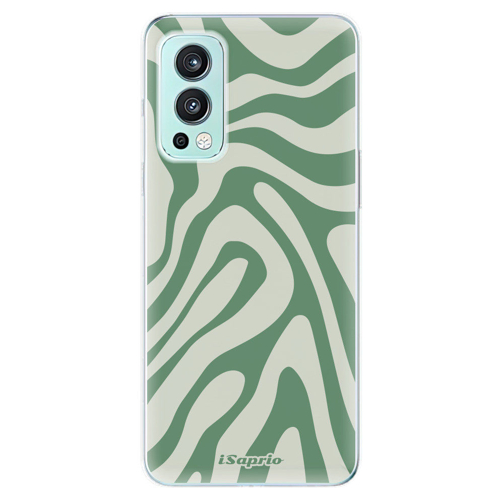 Odolné silikónové puzdro iSaprio - Zebra Green - OnePlus Nord 2 5G