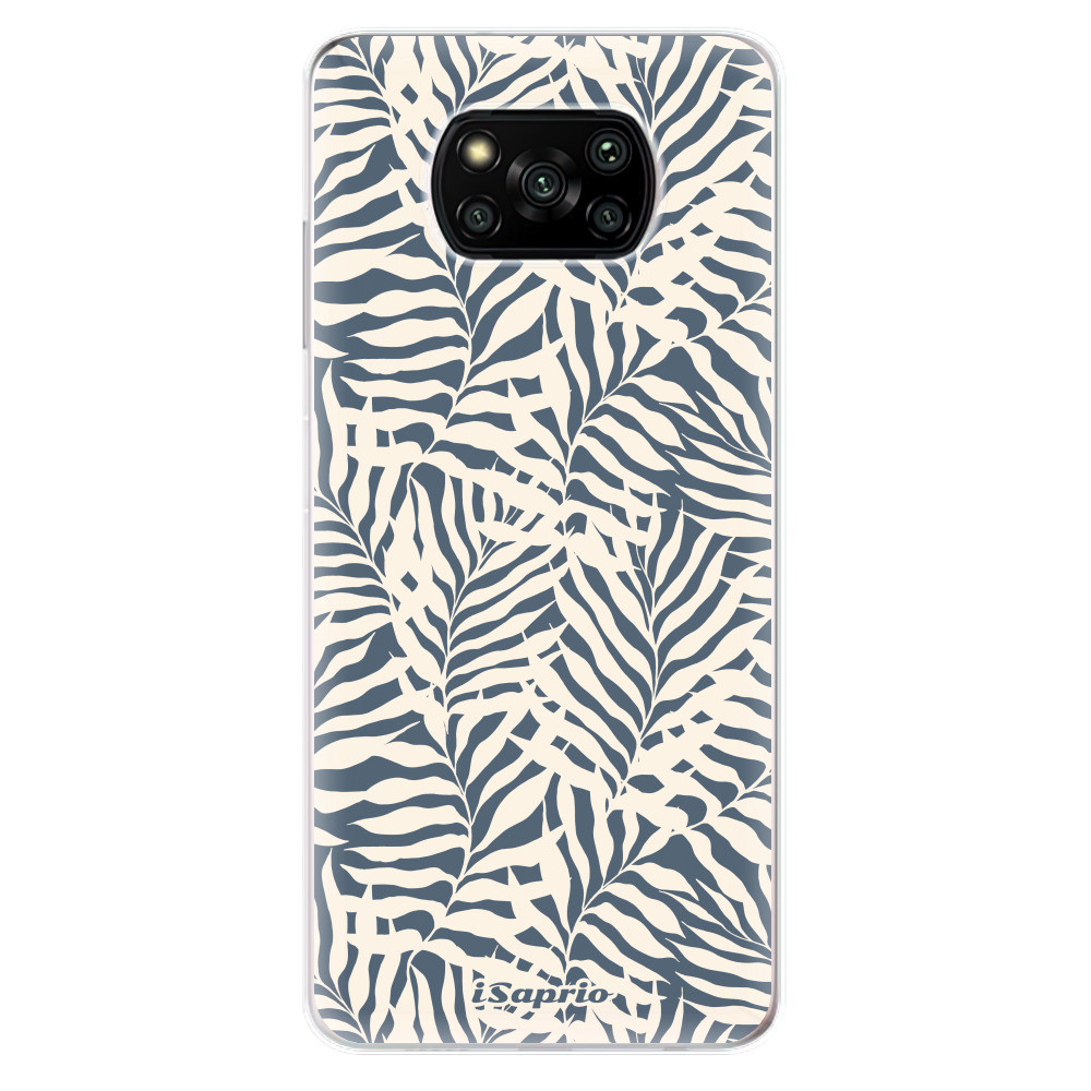Odolné silikónové puzdro iSaprio - Blue Palms - Xiaomi Poco X3 Pro / X3 NFC