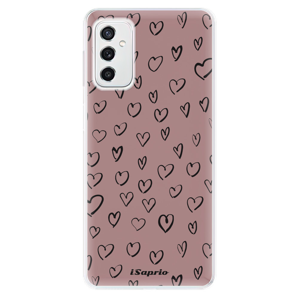 Odolné silikónové puzdro iSaprio - Heart Dark - Samsung Galaxy M52 5G