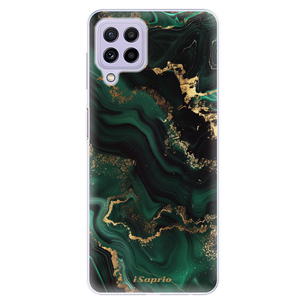 Odolné silikónové puzdro iSaprio - Emerald - Samsung Galaxy A22