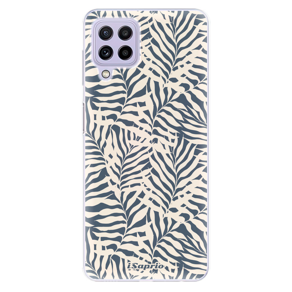 Odolné silikónové puzdro iSaprio - Blue Palms - Samsung Galaxy A22