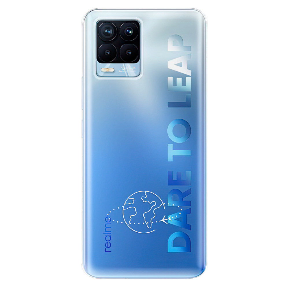 Odolné silikónové puzdro iSaprio - čiré - Travel - Realme 8 / 8 Pro