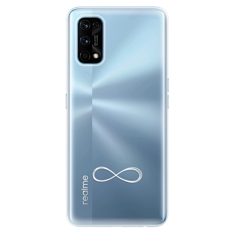 Odolné silikónové puzdro iSaprio - čiré - Infinity - Realme 7 Pro