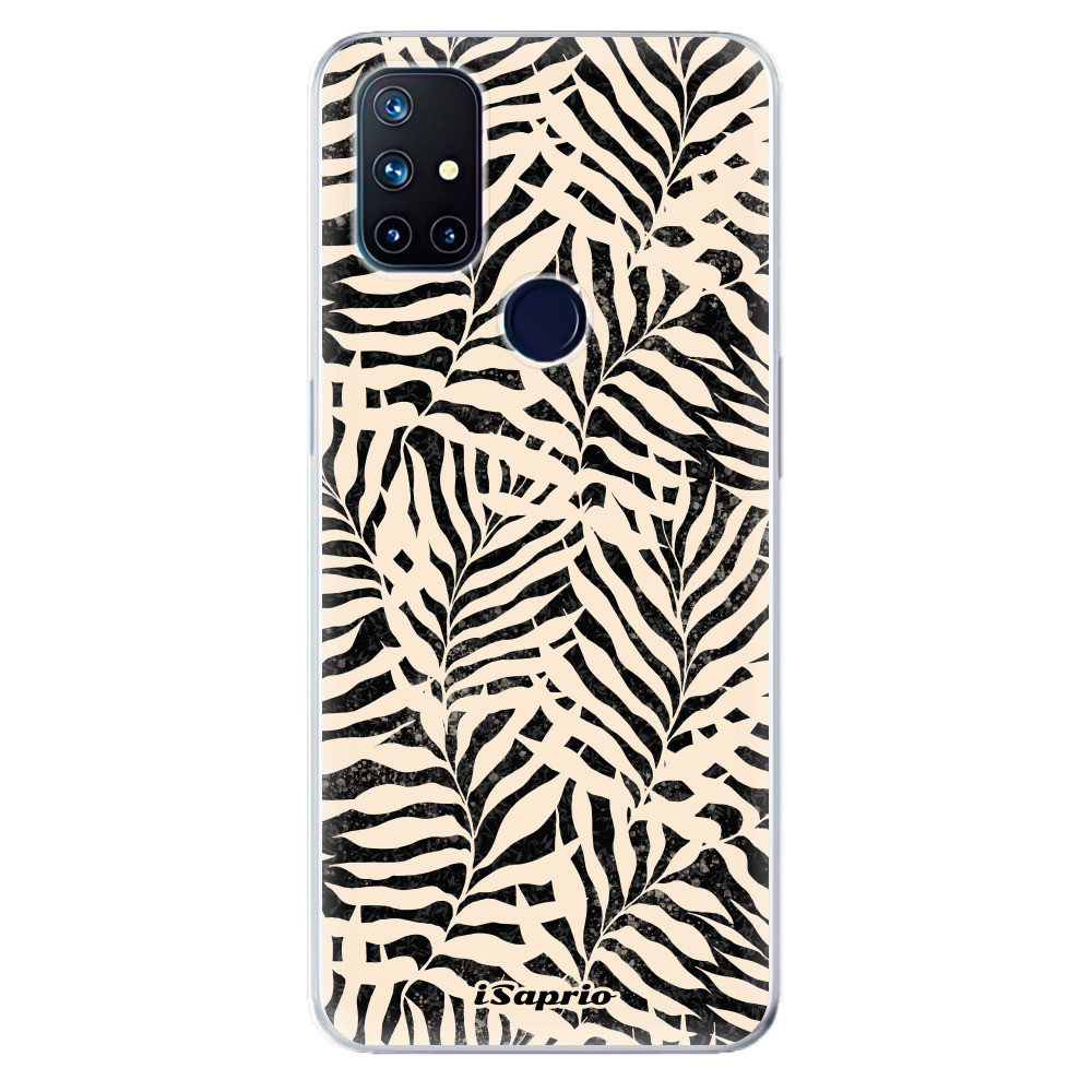 Odolné silikónové puzdro iSaprio - Dark Palms - OnePlus Nord N10 5G
