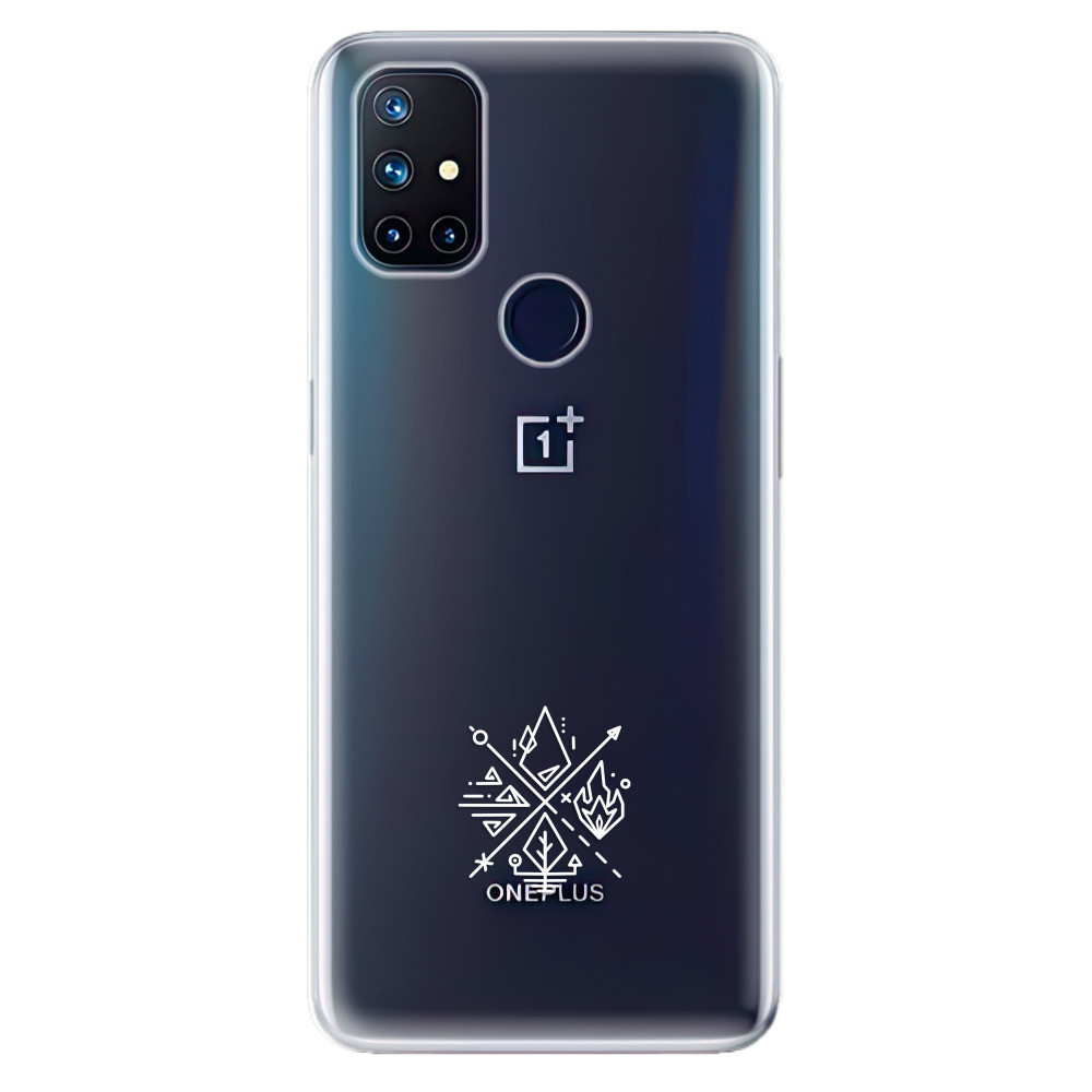 Odolné silikónové puzdro iSaprio - čiré - Elements - OnePlus Nord N10 5G