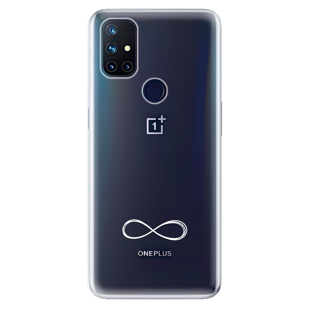 Odolné silikónové puzdro iSaprio - čiré - Infinity - OnePlus Nord N10 5G