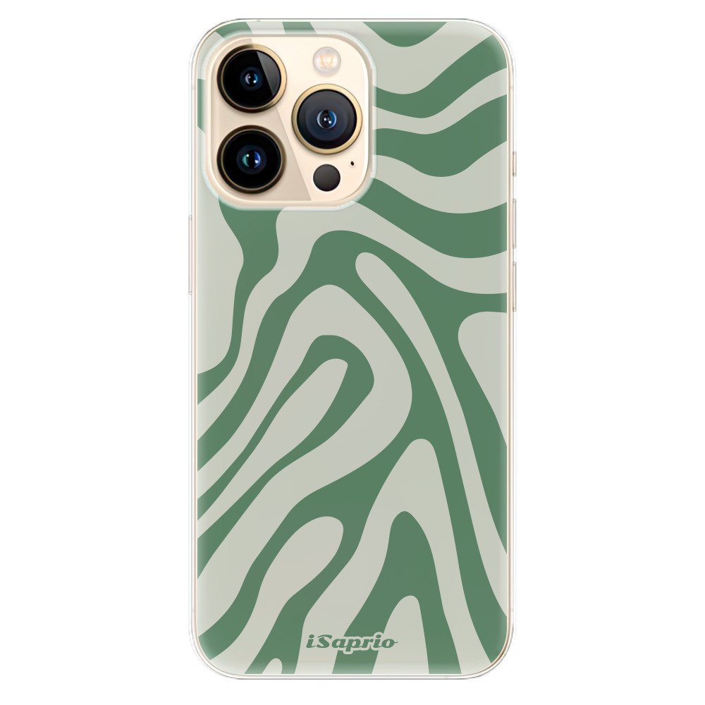 Odolné silikónové puzdro iSaprio - Zebra Green - iPhone 13 Pro Max