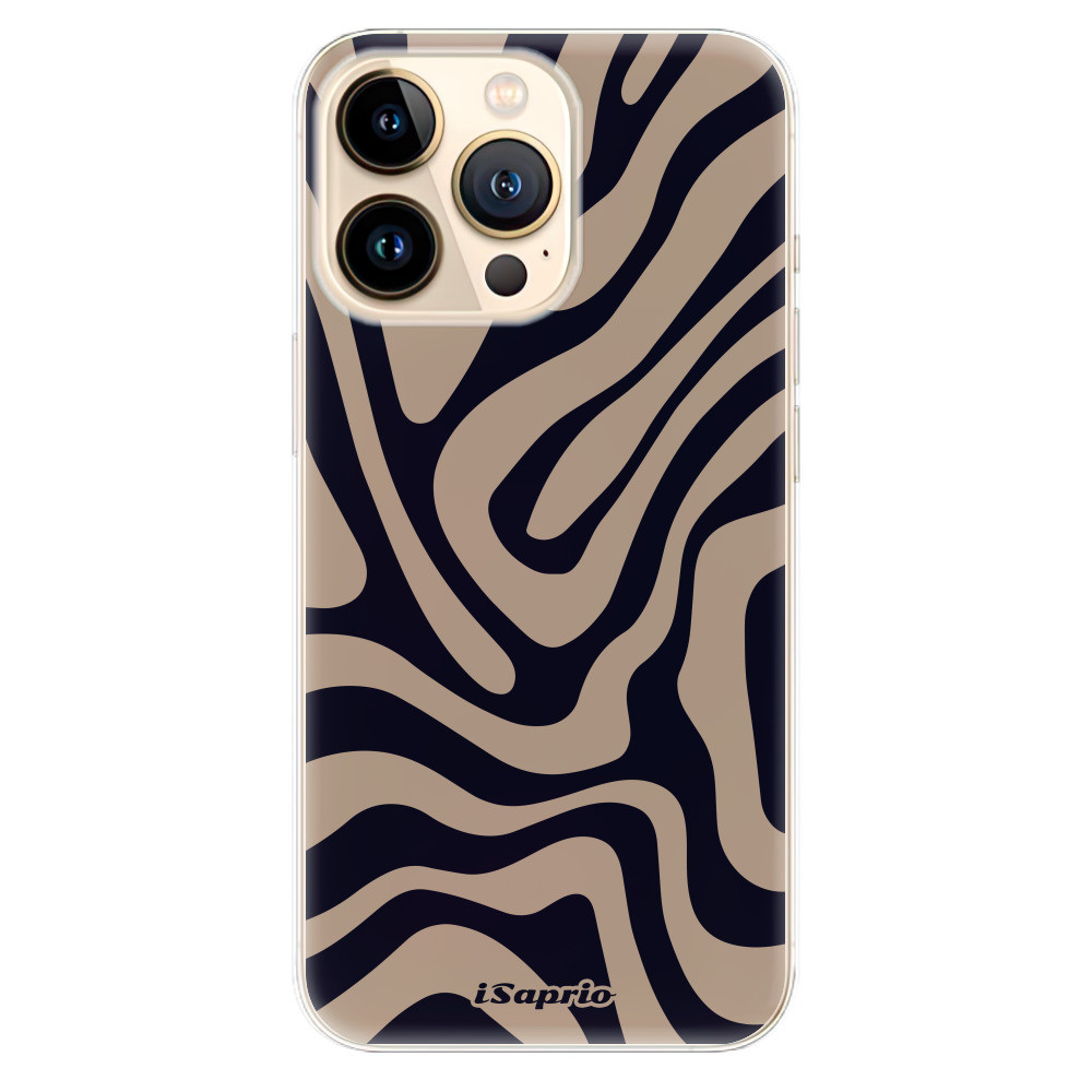 Odolné silikónové puzdro iSaprio - Zebra Black - iPhone 13 Pro Max