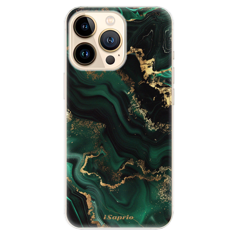 Odolné silikónové puzdro iSaprio - Emerald - iPhone 13 Pro