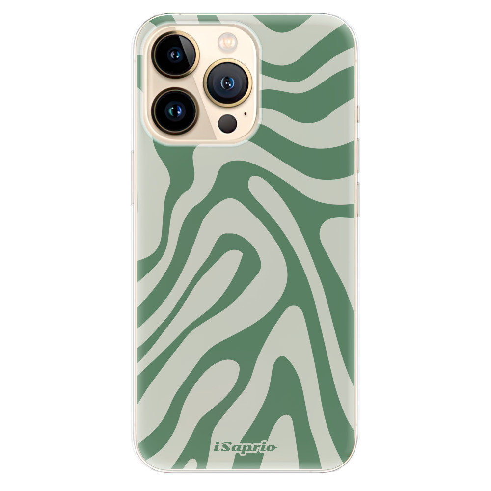 Odolné silikónové puzdro iSaprio - Zebra Green - iPhone 13 Pro