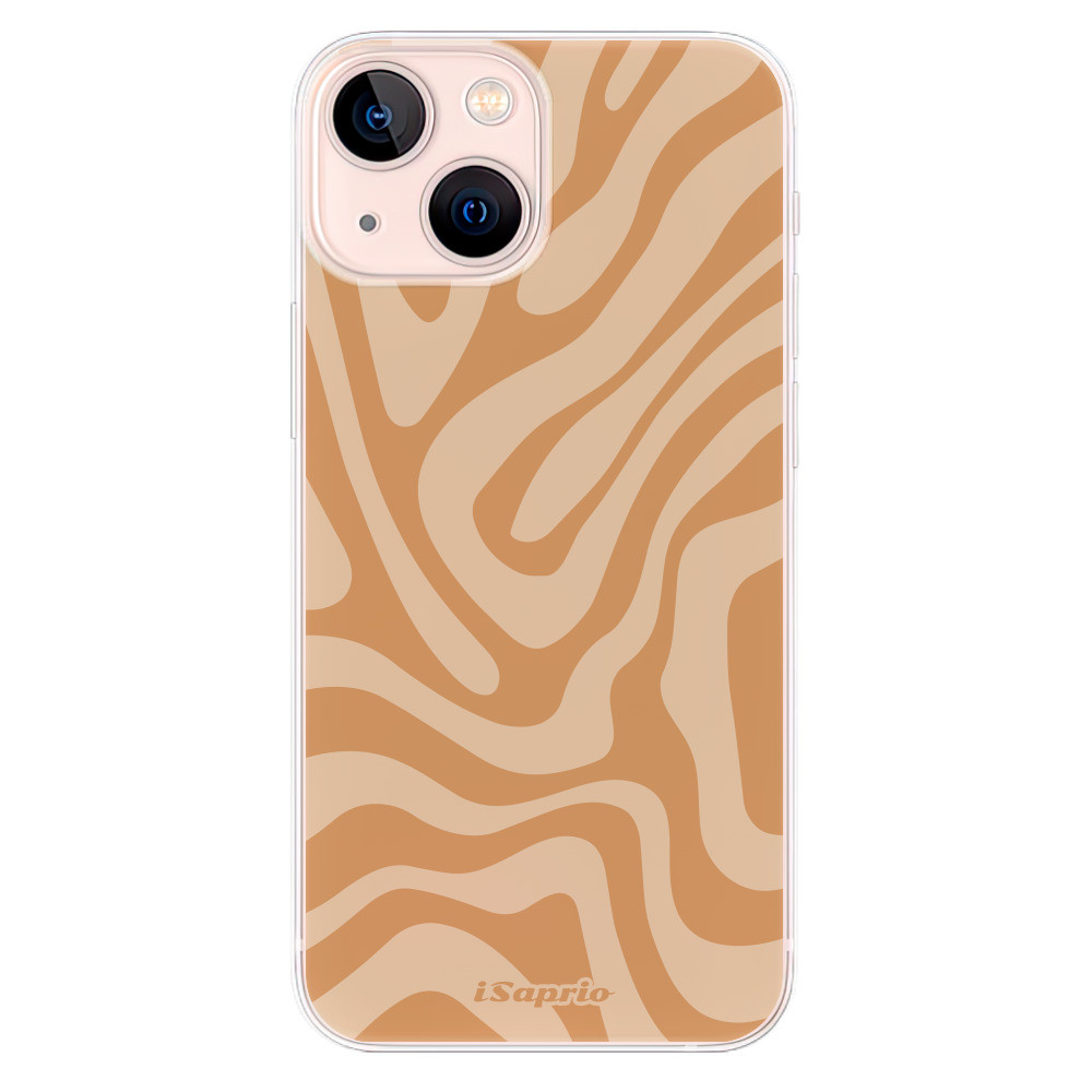 Odolné silikónové puzdro iSaprio - Zebra Orange - iPhone 13 mini
