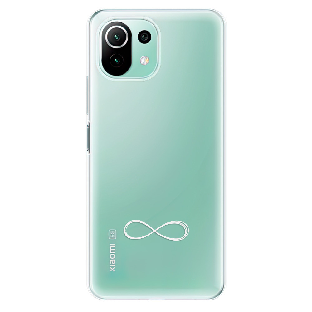 Odolné silikónové puzdro iSaprio - čiré - Infinity - Xiaomi Mi 11 Lite