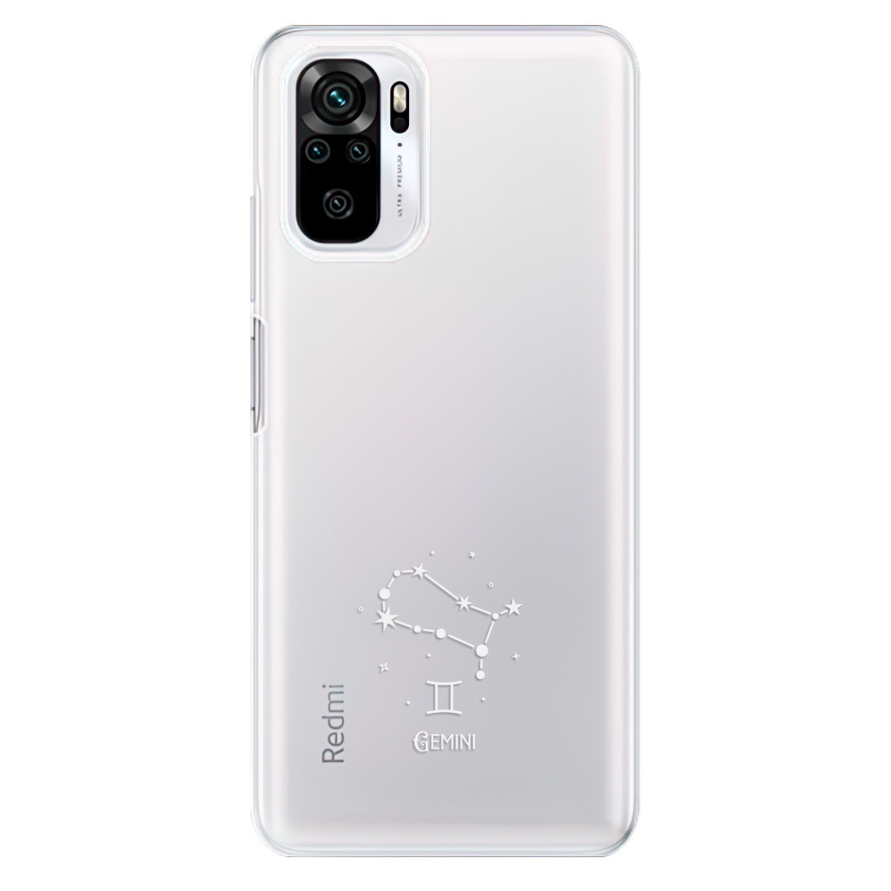 Odolné silikónové puzdro iSaprio - čiré - Blíženci - Xiaomi Redmi Note 10 / Note 10S