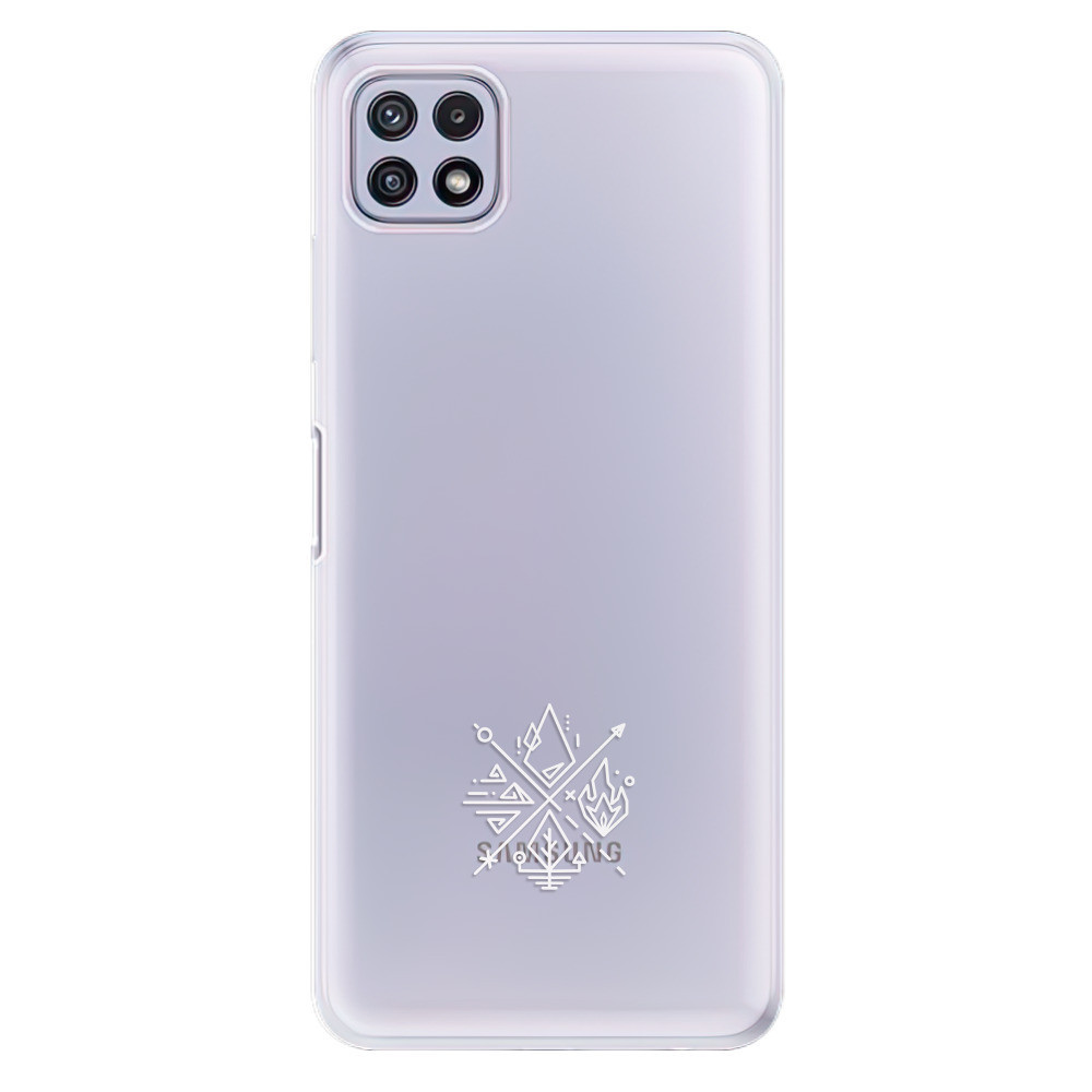 Odolné silikónové puzdro iSaprio - čiré - Elements - Samsung Galaxy A22 5G