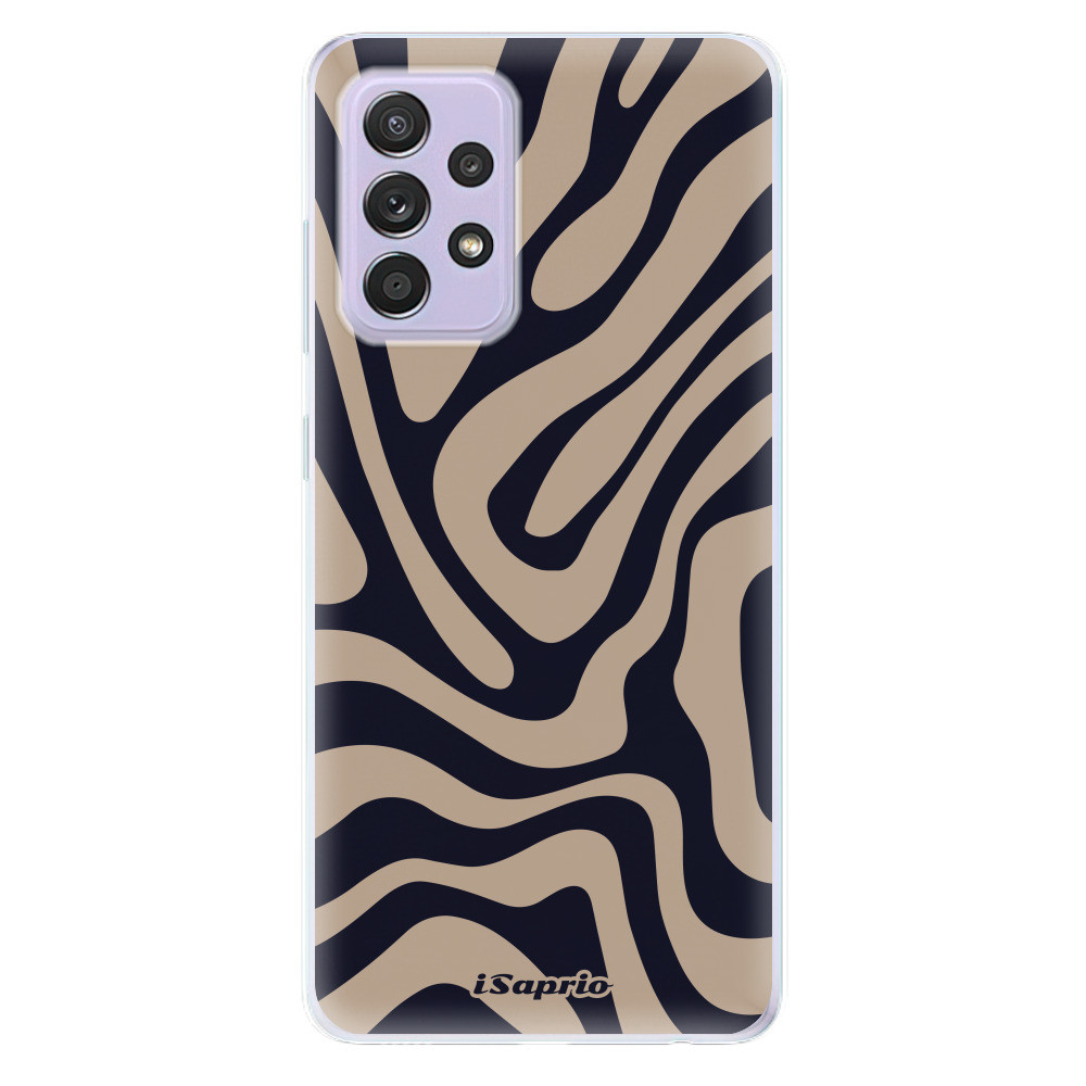 Odolné silikónové puzdro iSaprio - Zebra Black - Samsung Galaxy A52/A52 5G