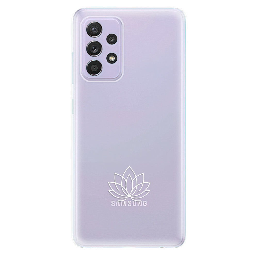 Odolné silikónové puzdro iSaprio - čiré - Lotos - Samsung Galaxy A52/A52 5G