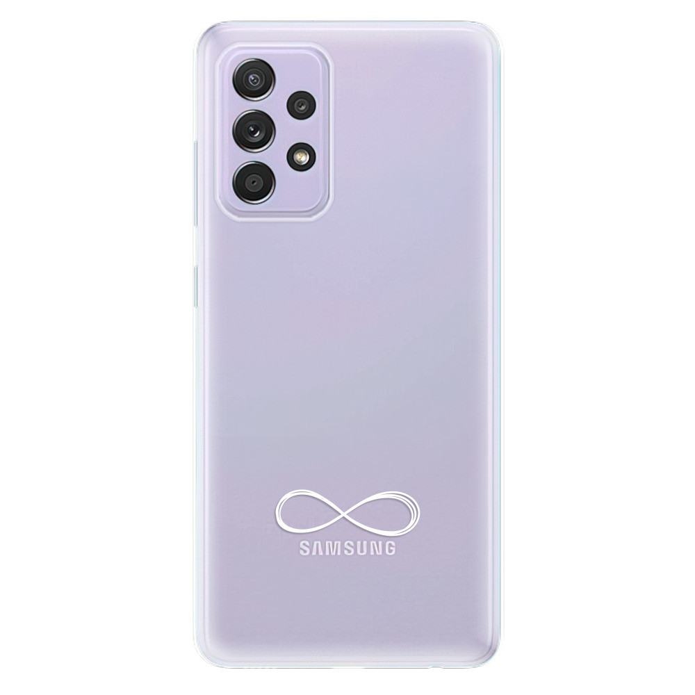 Odolné silikónové puzdro iSaprio - čiré - Infinity - Samsung Galaxy A52/A52 5G