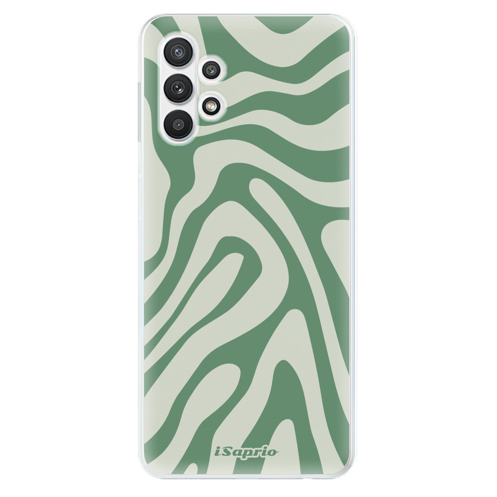 Odolné silikónové puzdro iSaprio - Zebra Green - Samsung Galaxy A32